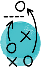icono strategy de Síntesis y acción